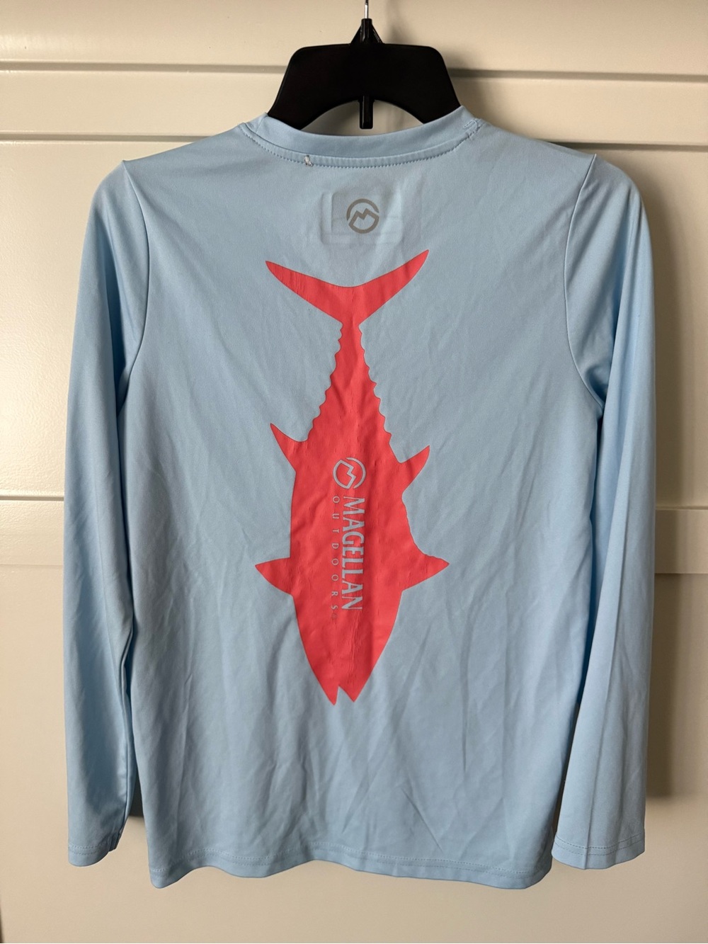 Magellan Outdoors Light Blue Performance Fishing Tee - Picture 3 of 3